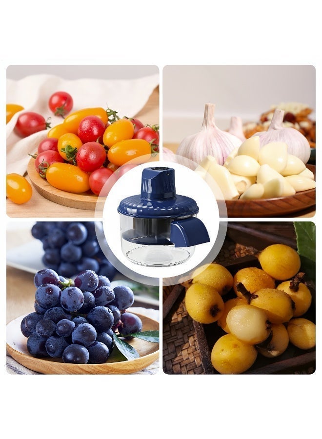 ValueHut Electric Peeling Machine – Automatic Wireless Fruit & Vegetable Peeler for Grapes, Cherry Tomatoes, Garlic & Small Produce, Easy Cleaning & One-Button Operation - Image 2